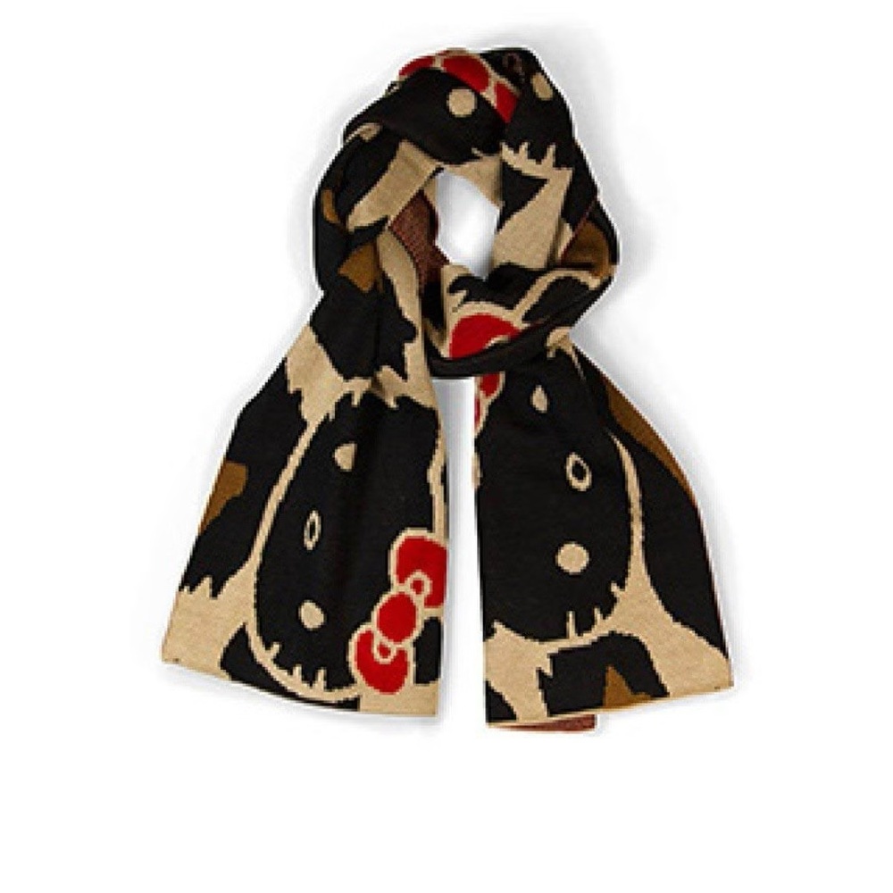 Loungefly Sanrio Hello Kitty Brown Leopard Scarf (NWT)